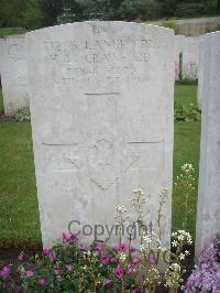Etaples Military Cemetery - Crawford, Henry Lauder