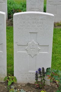 Etaples Military Cemetery - Darby, Bernard Wilfred