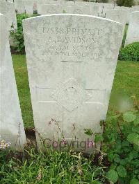 Etaples Military Cemetery - Davidson, A