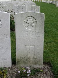 Etaples Military Cemetery - Davies, Thomas