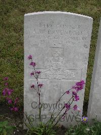 Etaples Military Cemetery - Devenport, Alfred William