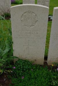 Etaples Military Cemetery - Dorman, John Thomas