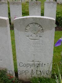 Etaples Military Cemetery - Dunn, Leonard