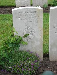 Etaples Military Cemetery - Dunning, John Tom