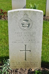 Etaples Military Cemetery - Duval, Henry Percy (Harry)