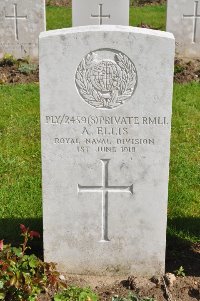 Etaples Military Cemetery - Ellis, Arthur