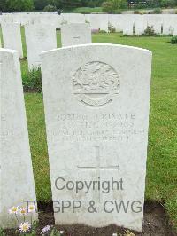 Etaples Military Cemetery - Emmons, C W H