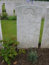 Etaples Military Cemetery - Evans, Alfred George