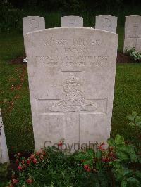 Etaples Military Cemetery - Evans, Albert