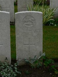 Etaples Military Cemetery - Evans, Edward Henry