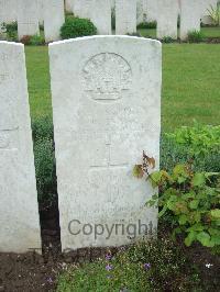 Etaples Military Cemetery - Evans, John David