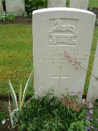 Etaples Military Cemetery - Evers, Alfred