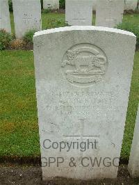 Etaples Military Cemetery - Fairbrother, J