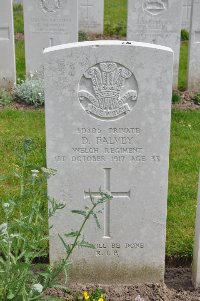 Etaples Military Cemetery - Falvey, D