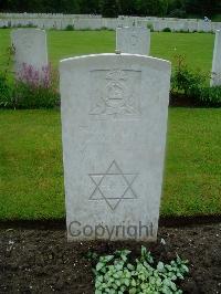 Etaples Military Cemetery - Farbstein, Lazarus