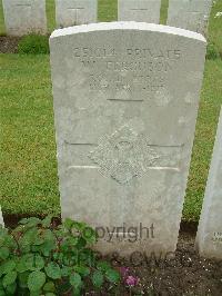 Etaples Military Cemetery - Ferguson, W