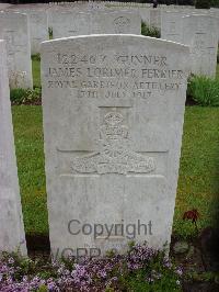 Etaples Military Cemetery - Ferrier, James Lorimer