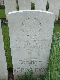 Etaples Military Cemetery - Fitchett, W P