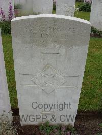Etaples Military Cemetery - Fowler, Hugh