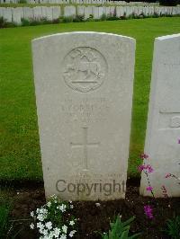 Etaples Military Cemetery - Gorringe, J