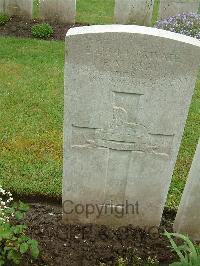 Etaples Military Cemetery - Gray, Percy Montie