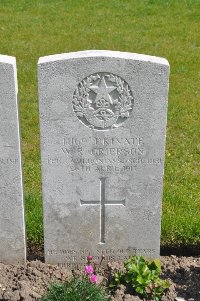 Etaples Military Cemetery - Grierson, William Robert
