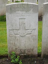 Etaples Military Cemetery - Grimshaw, S