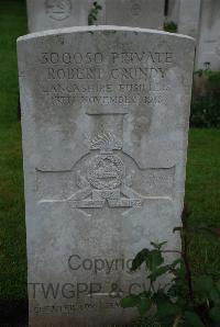 Etaples Military Cemetery - Grundy, Robert