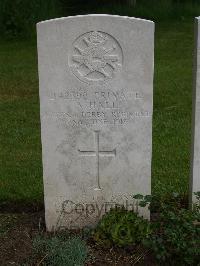 Etaples Military Cemetery - Hall, A