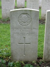 Etaples Military Cemetery - Hall, Lewis