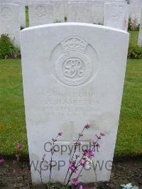 Etaples Military Cemetery - Hamilton, A
