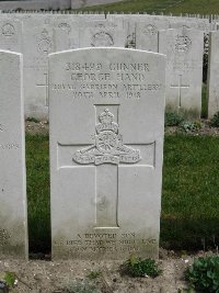 Etaples Military Cemetery - Hand, George
