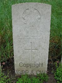 Etaples Military Cemetery - Hardman, J J