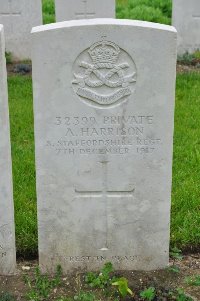 Etaples Military Cemetery - Harrison, Arthur