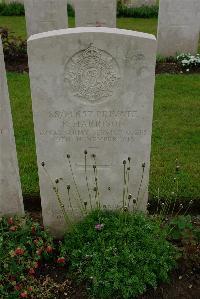 Etaples Military Cemetery - Harrison, R
