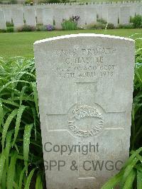 Etaples Military Cemetery - Hastie, George