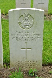 Etaples Military Cemetery - Haswell, John Cummings