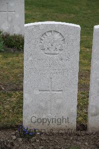 Etaples Military Cemetery - Hawkins, John Stanley