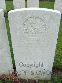 Etaples Military Cemetery - Hay, William