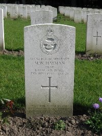 Etaples Military Cemetery - Hayman, Maurice William