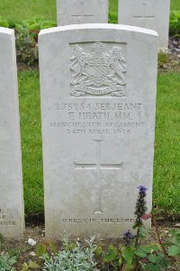 Etaples Military Cemetery - Heath, Fred