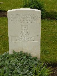 Etaples Military Cemetery - Henley, Anthony Warton