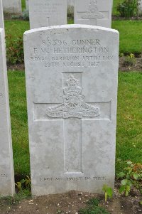Etaples Military Cemetery - Hetherington, Frederic William