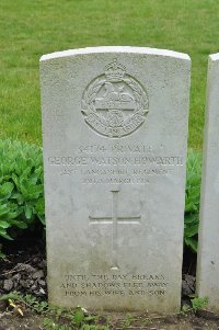Etaples Military Cemetery - Howarth, George Watson