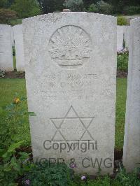 Etaples Military Cemetery - Hyam, Kenneth David