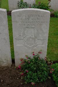 Etaples Military Cemetery - Jackson, G