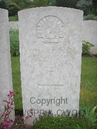 Etaples Military Cemetery - Jackson, Robert James