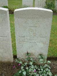 Etaples Military Cemetery - Jeal, Percy Albert