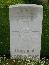 Etaples Military Cemetery - Jenkins, W