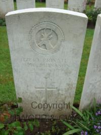 Etaples Military Cemetery - Johnason, William Bell